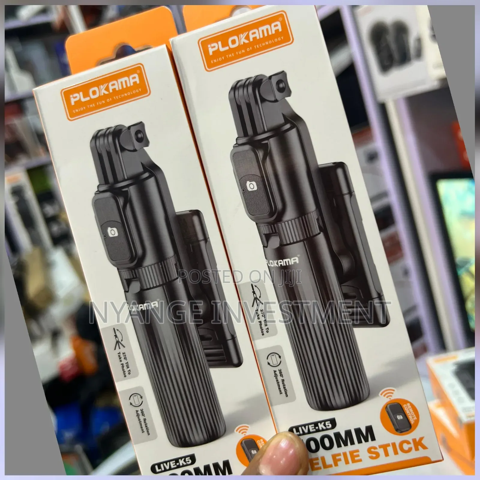 Plokama Live- 700mm Selfie Sticks