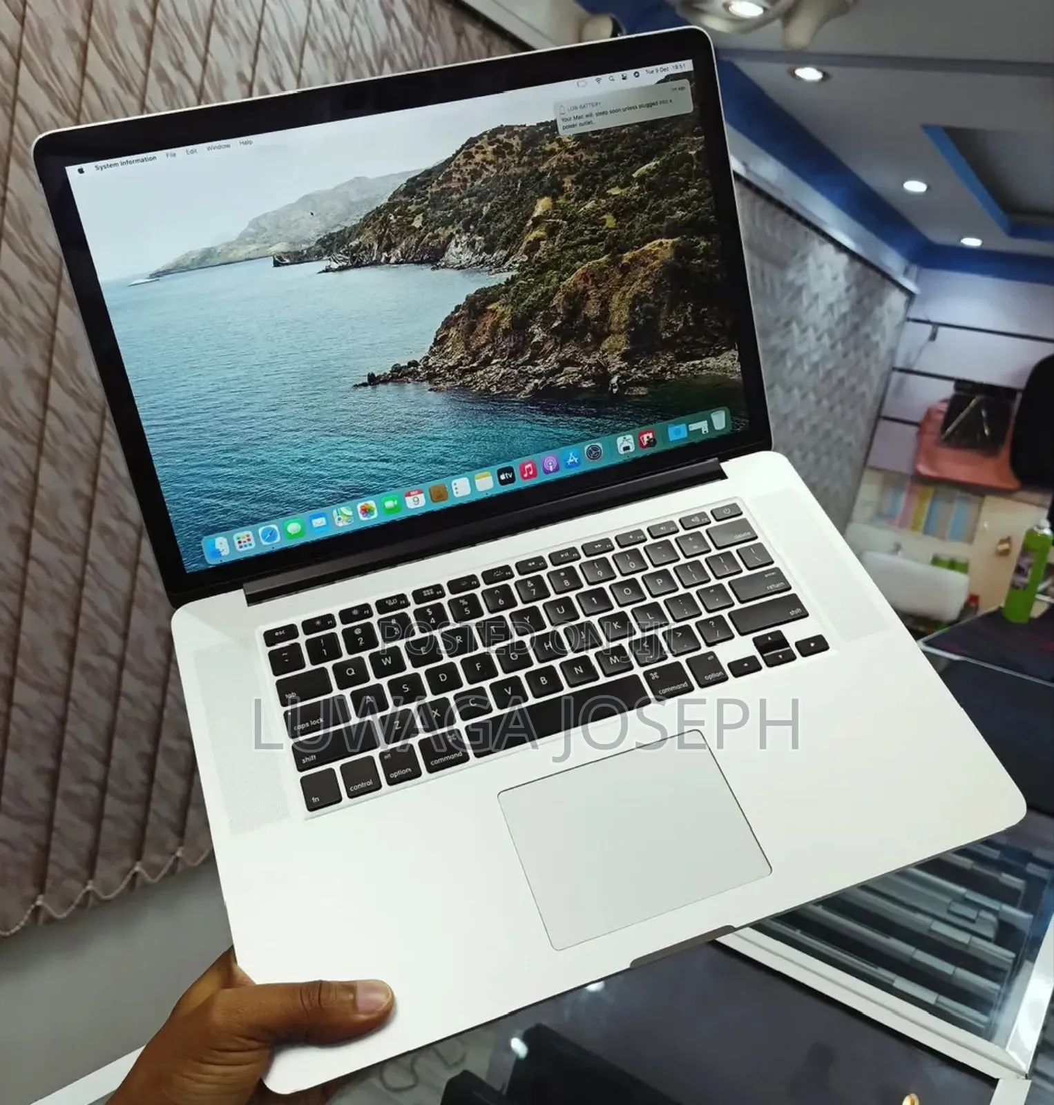 Laptop Apple MacBook Pro 2015 16GB Intel Core i7 SSD 128GB