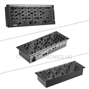 Cm200 Professional 5-Channel Dj Rack Mount Stereo Mixer Mixing Console