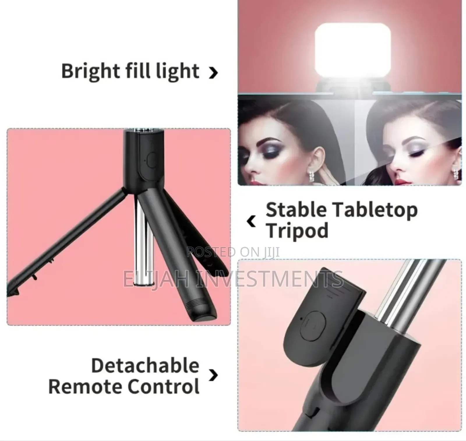 Plokama Live- Led Selfie Stick