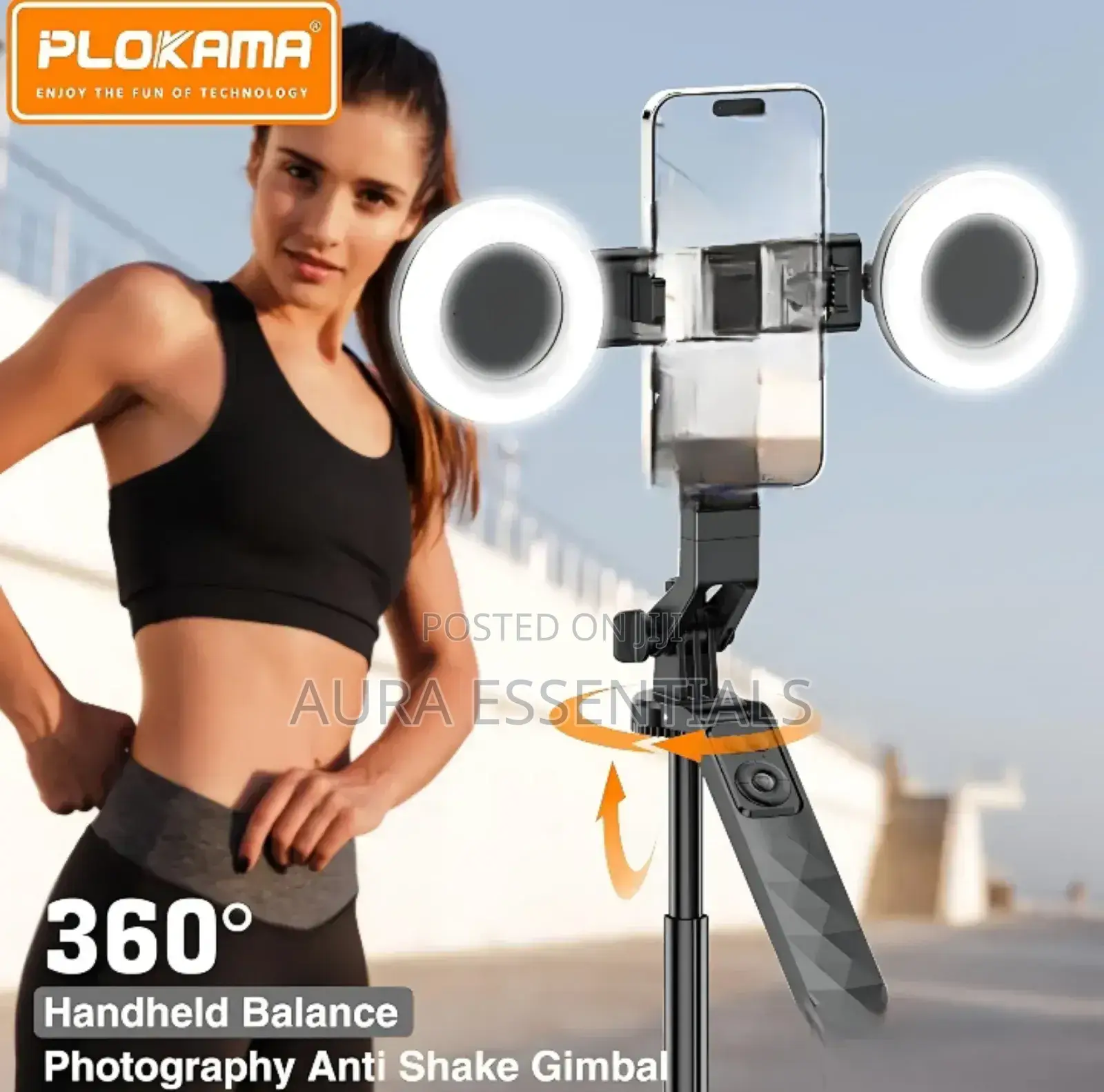 Plokama Auto-A7 Pro Is a Multifunctional Selfie Stick and Tripod