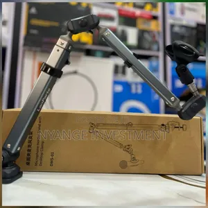 Microphone Holder With Desk Top Clamp . Microphone Holder