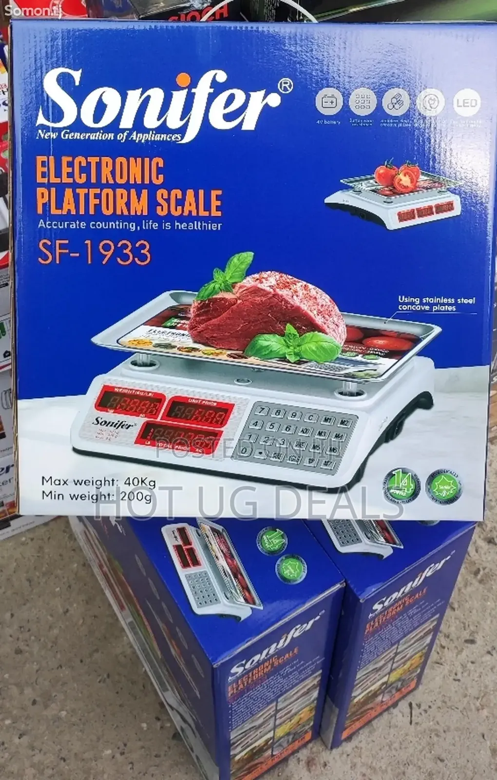 Sonifer Digital Electronic Platform  Weighing Scale Upto 40kg
