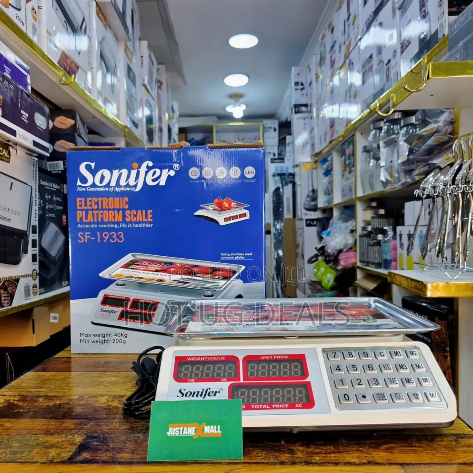 Sonifer Digital Electronic Platform  Weighing Scale Upto 40kg