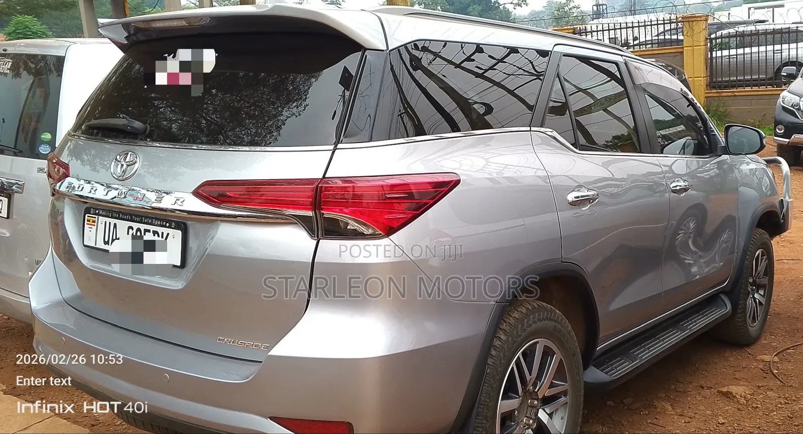 Toyota Fortuner 2.8 D AWD 2016 Silver