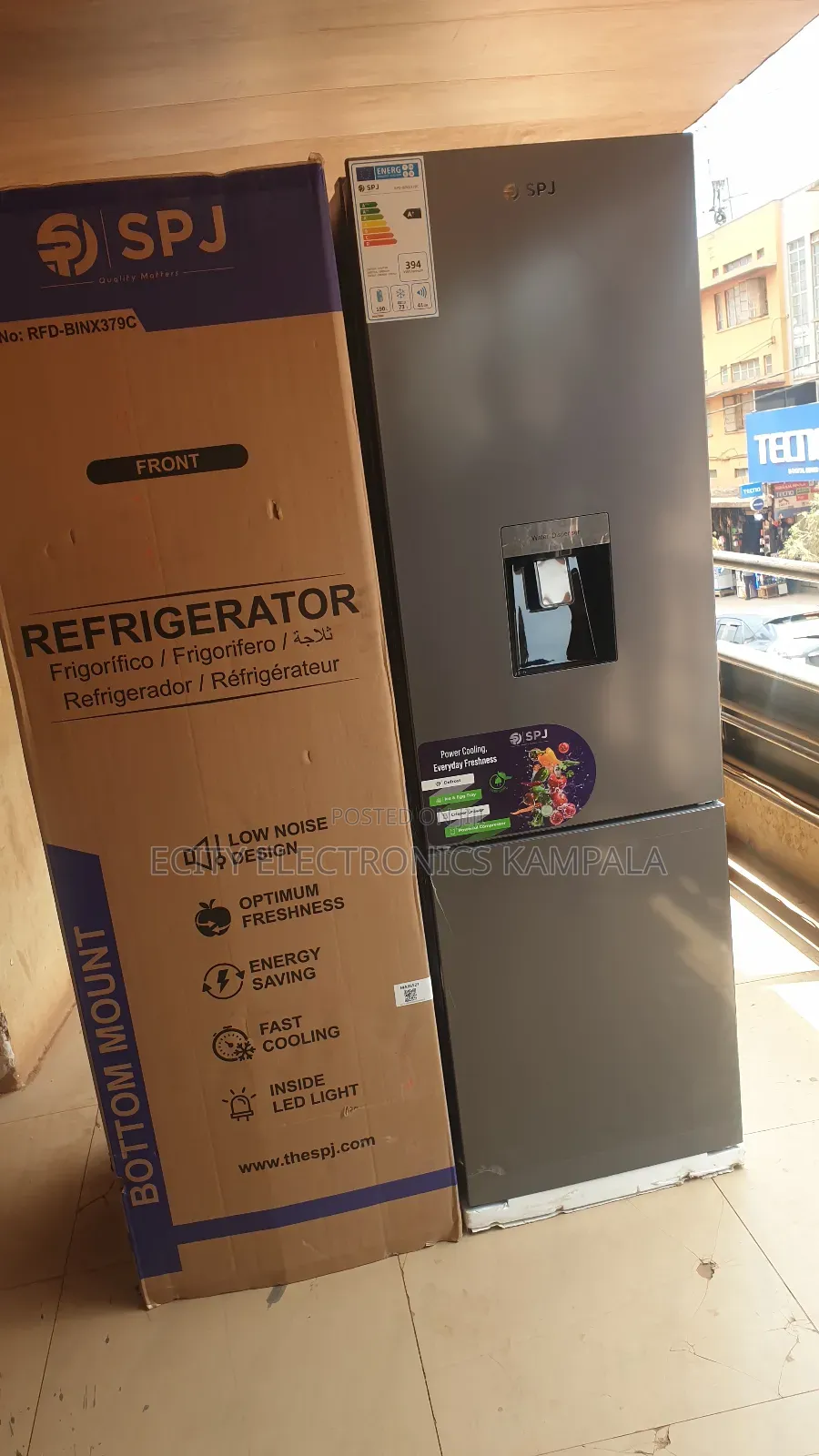 Boxed Fridge 337l SPJ With Water Dispenser