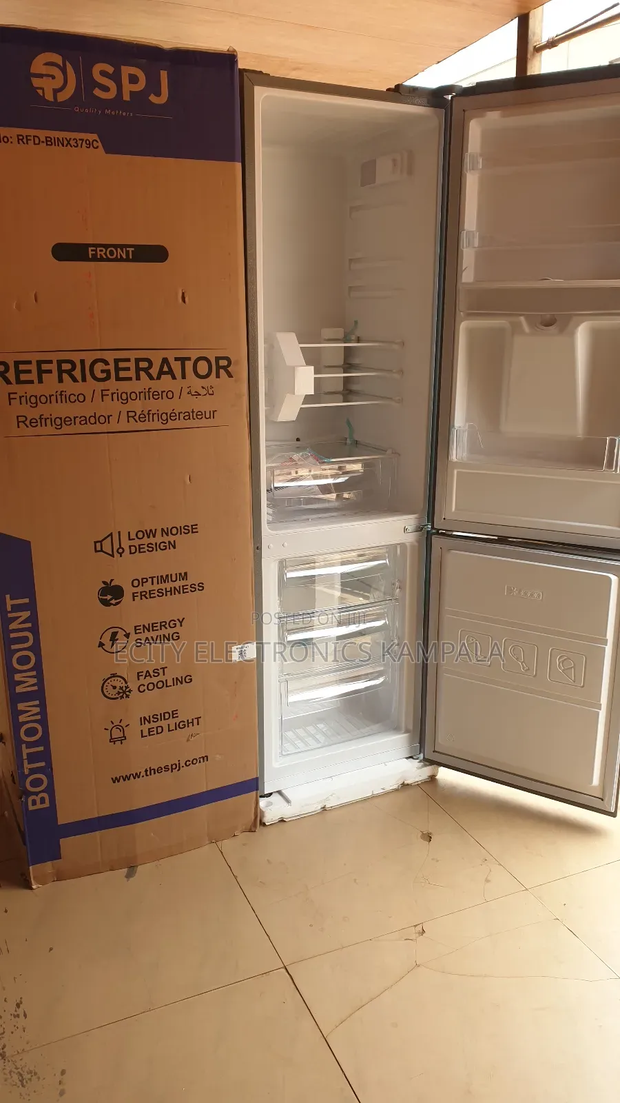 Boxed Fridge 337l SPJ With Water Dispenser