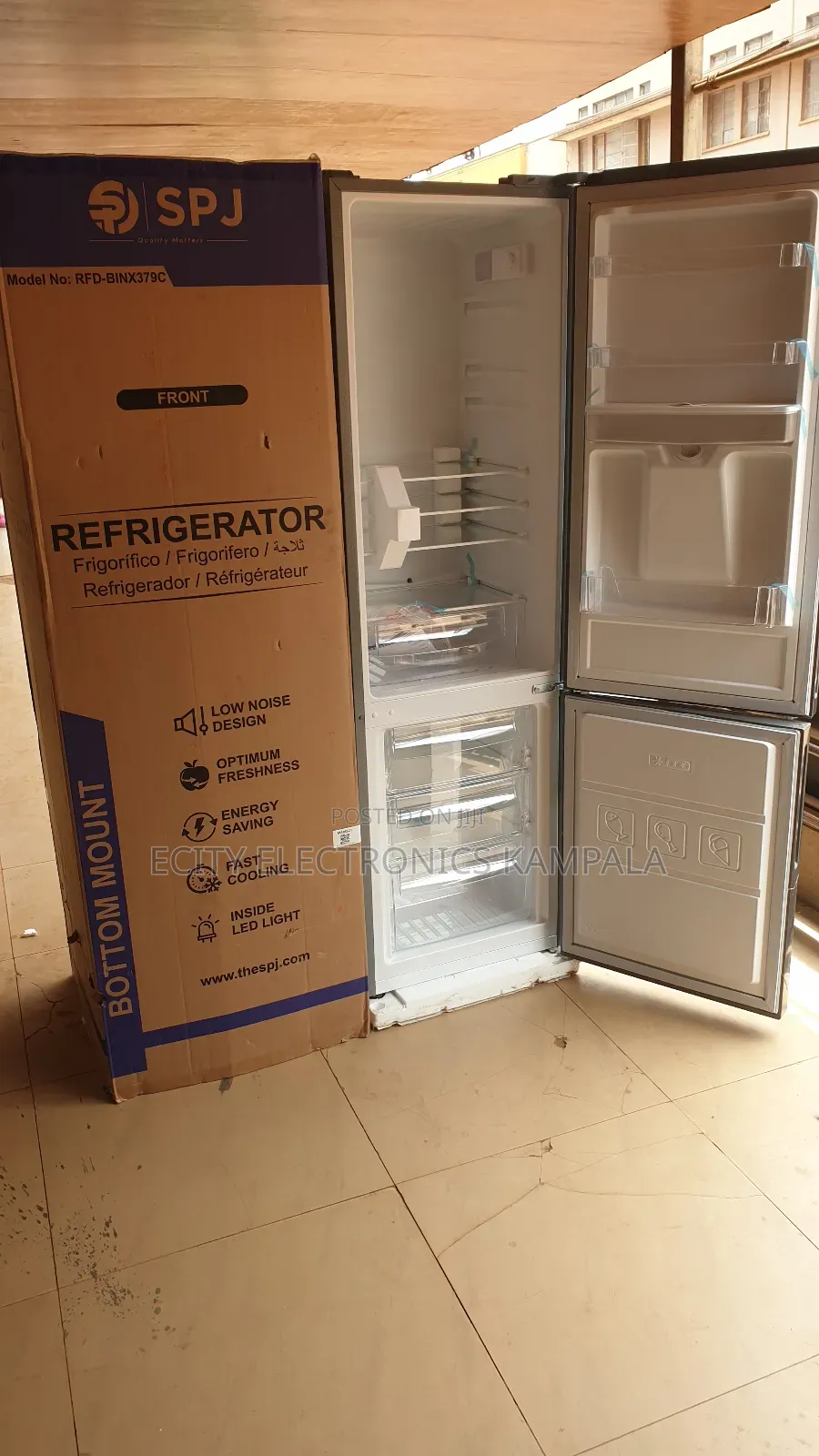 Boxed Fridge 337l SPJ With Water Dispenser