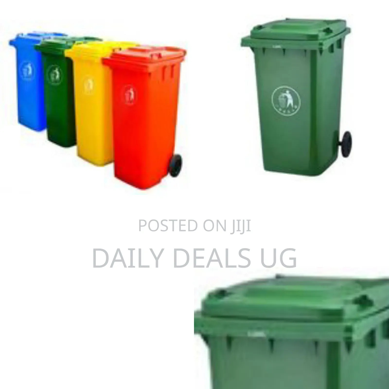 Plastic Outdoor Waste Bins