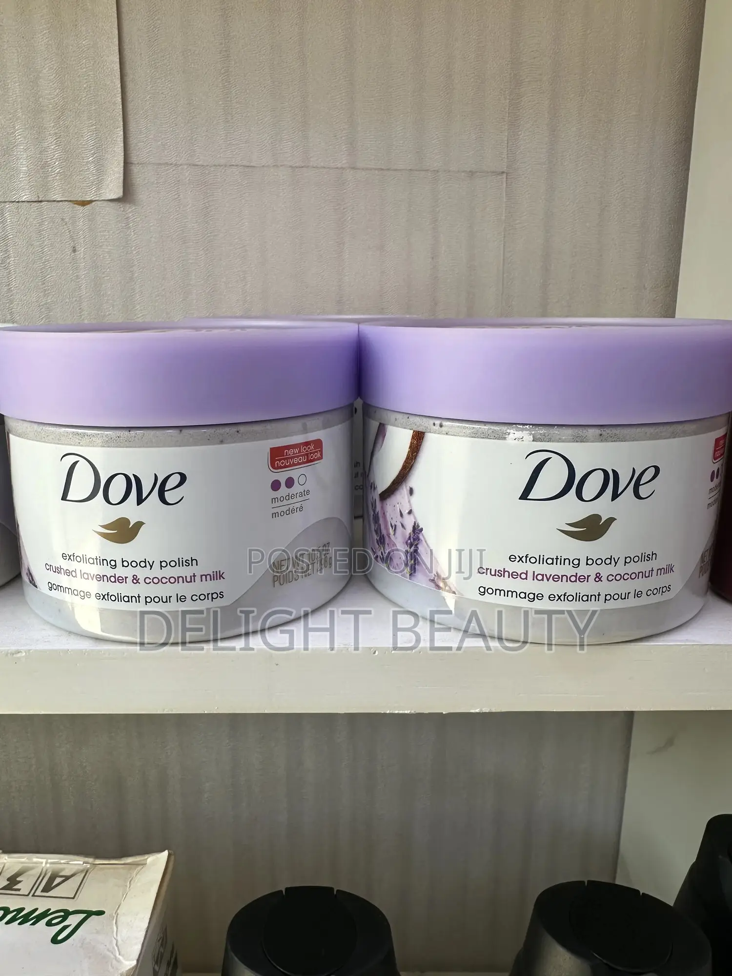 Dove Exfoliating Body Polish Crushed Lavender and Coconut Milk