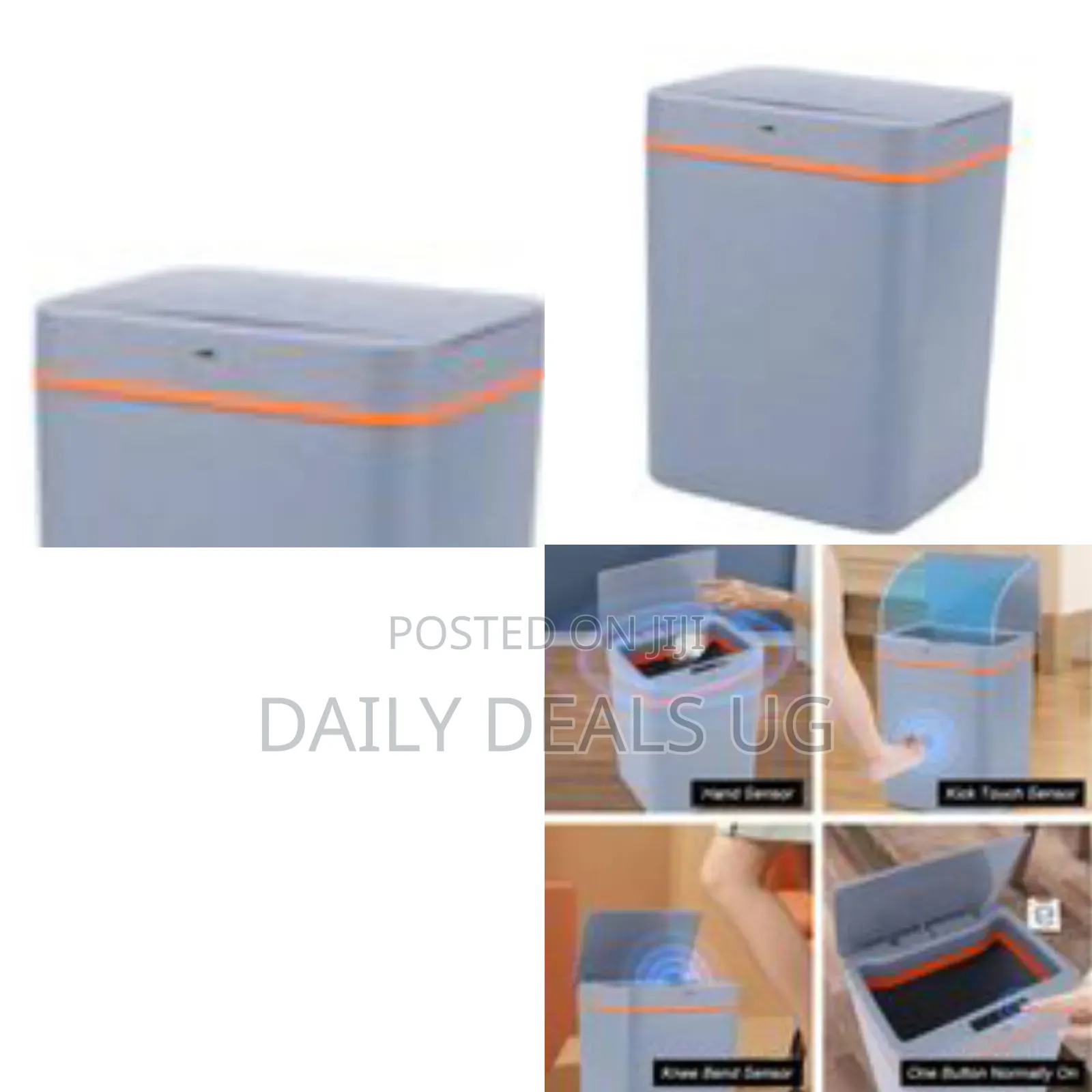 Hands-Free Operation Smart Automatic Motion Sensor Trash Can