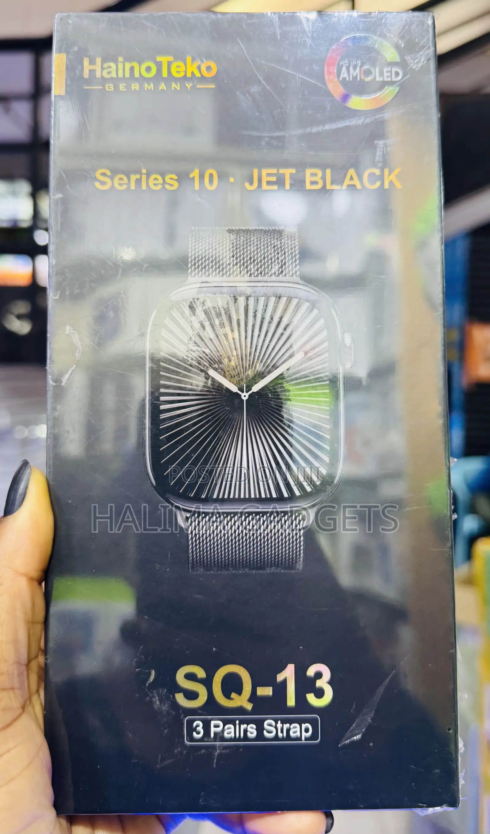 Hainoteko Jet Black