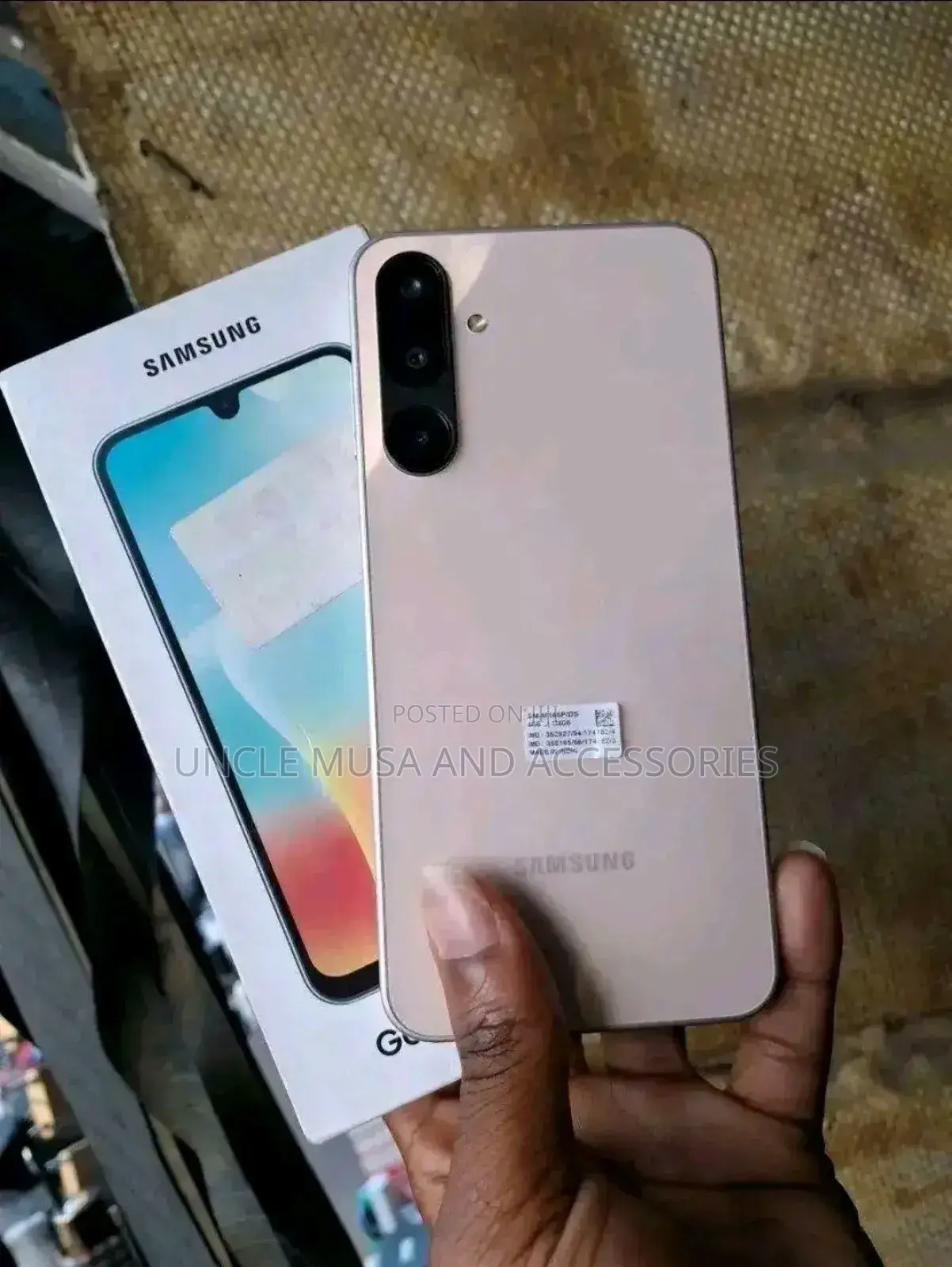 New Samsung Galaxy M16 128 GB Pink