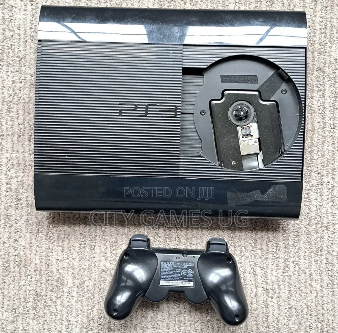  Sony Playstation 3 Ps3 Superslim1console Bundle +10games1 Controller
