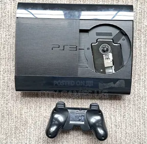  Sony Playstation 3 Ps3 Superslim1console Bundle +10games1 Controller