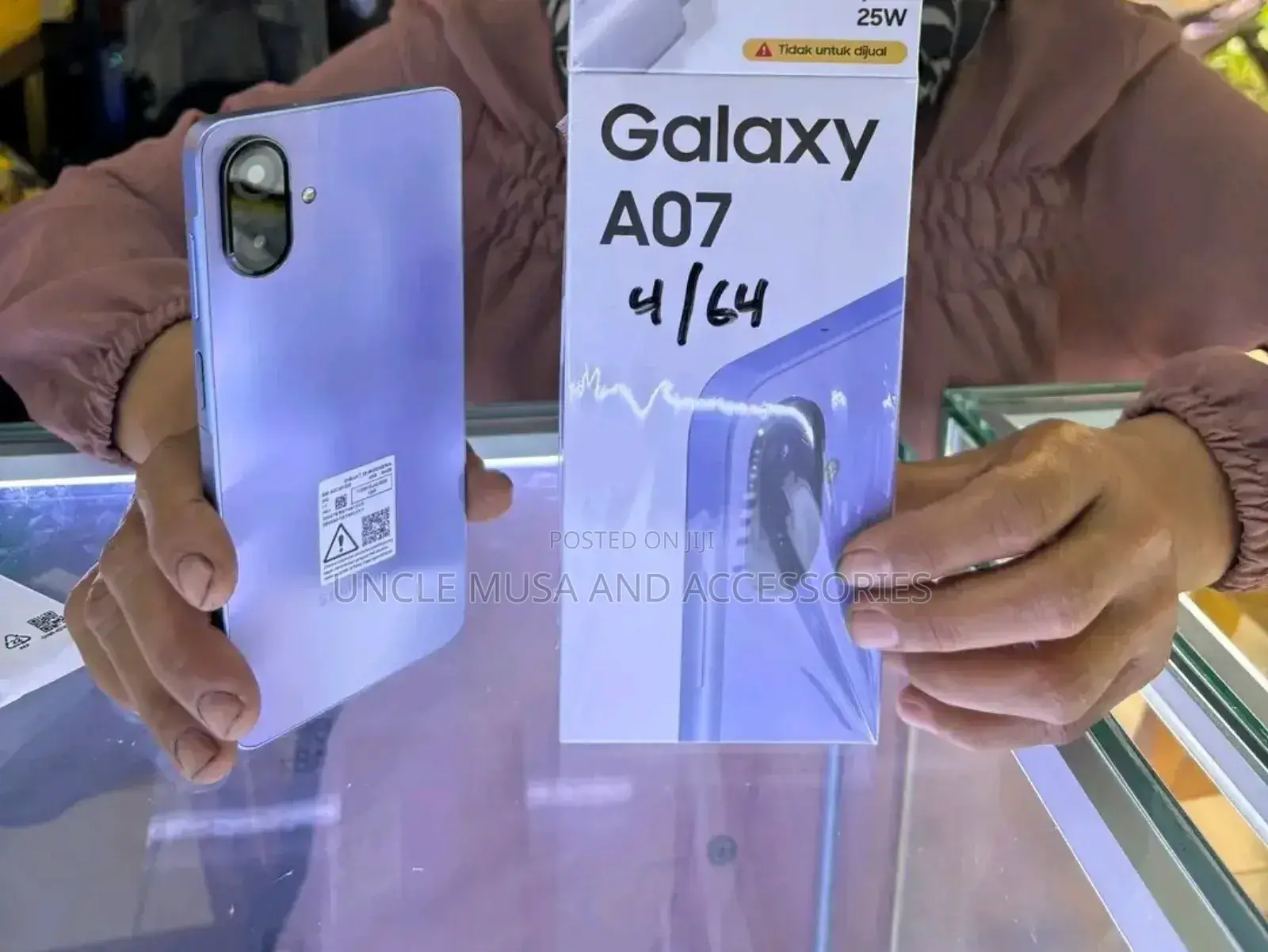 New Samsung Galaxy A07 128 GB Purple
