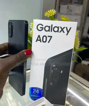 New Samsung Galaxy A07 4G 64 GB Black