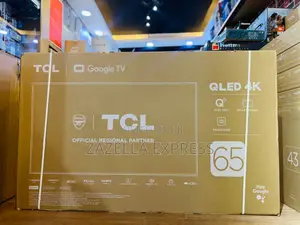 TCL 65” Smart Android Qled Television