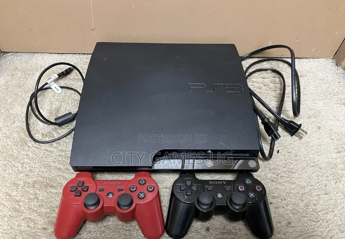 Sony Playstation 3 Ps3 Slim — 2 Controllers