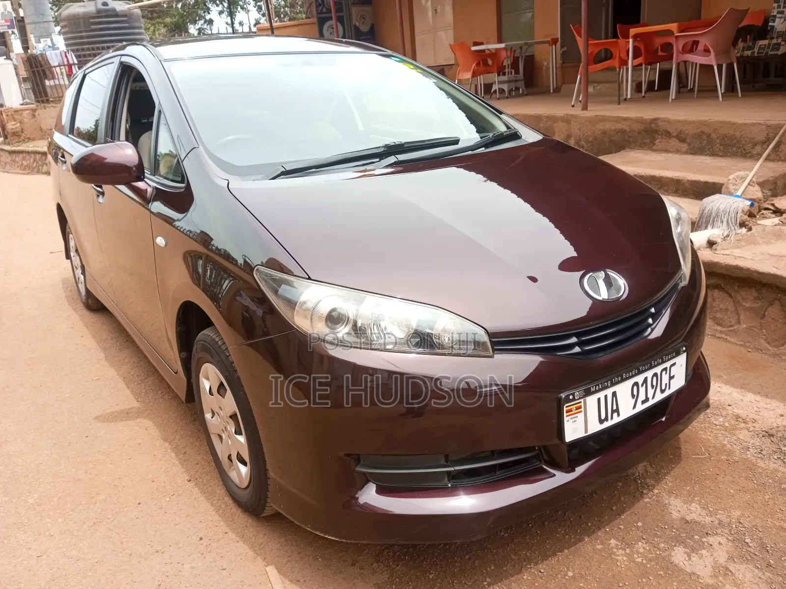 Toyota Wish 2012 Burgundy