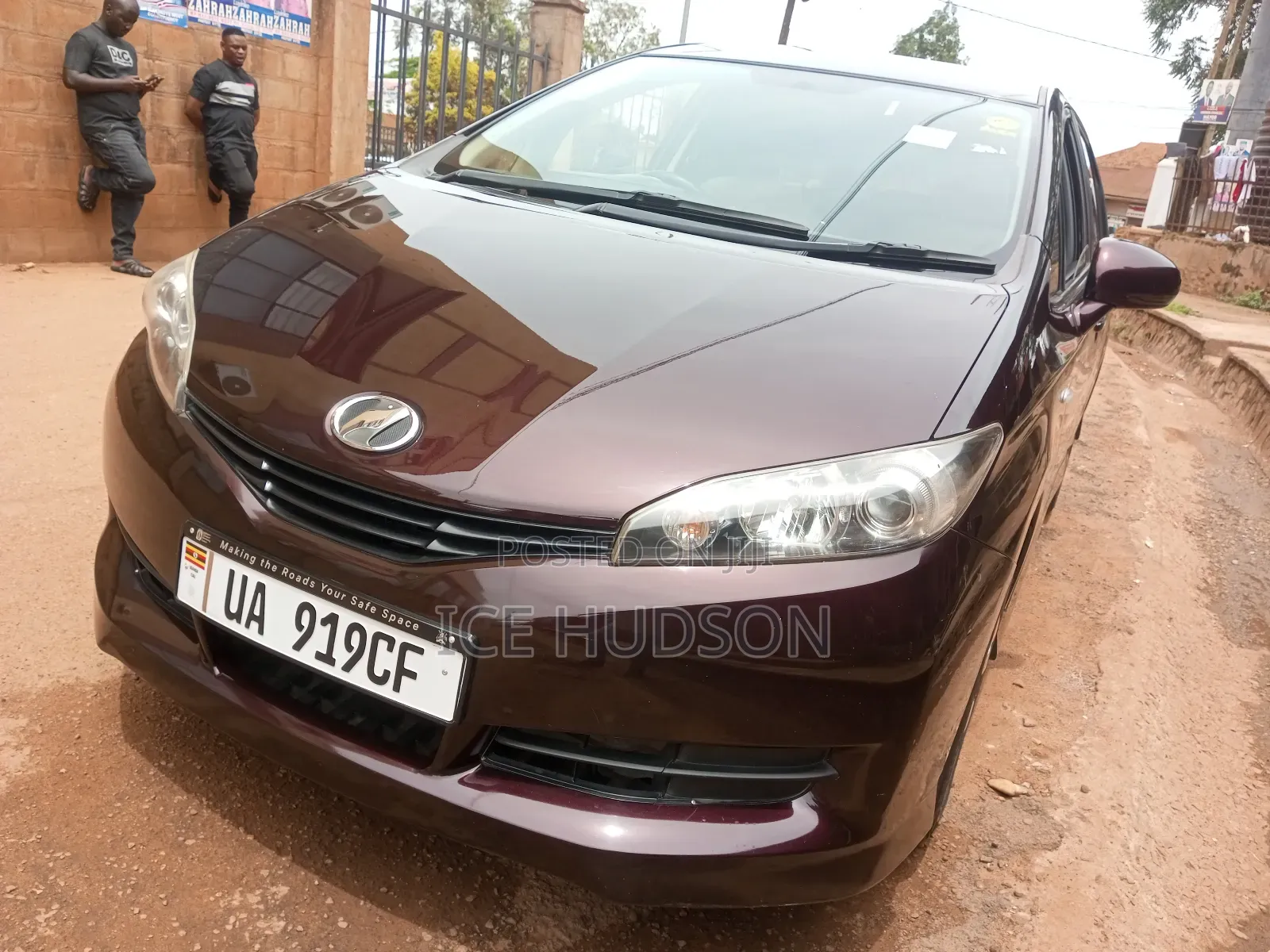 Toyota Wish 2012 Burgundy