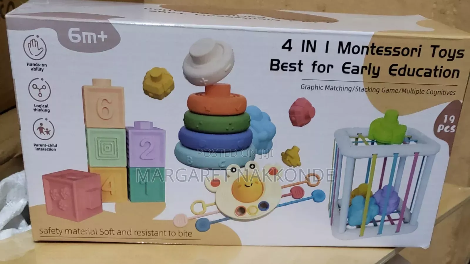 Montessori Graphic Matching or Stacking Game