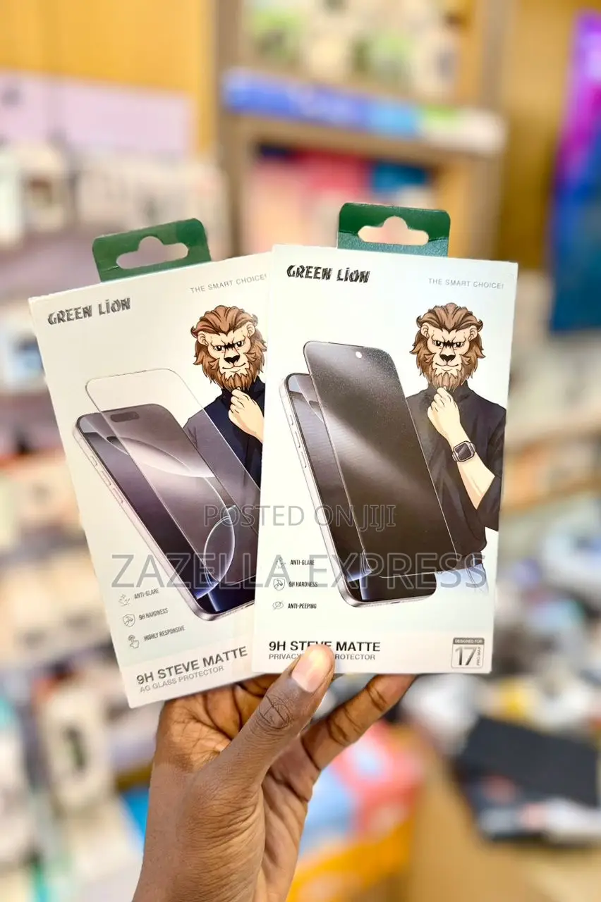 Green Lion 9h Glass Screen Guards Ar Glass Protector 15 Pro to 17 Pro