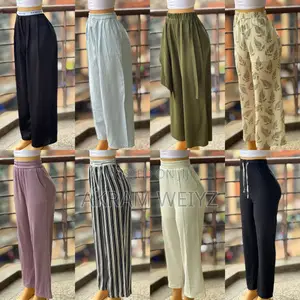 Office Free Wideleg Pants