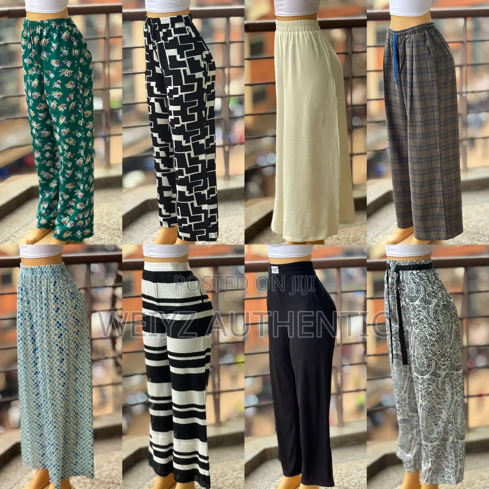 Office Free Wideleg Pants