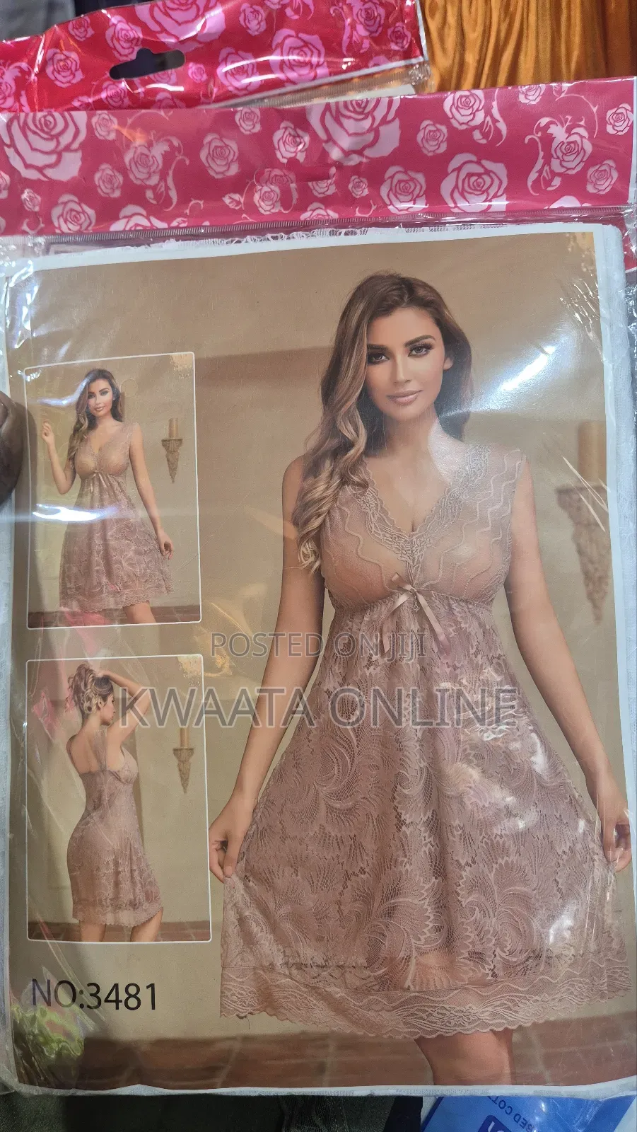 Women Lace Lingerie Babydoll Nightwear Sexy Mesh Sleepwear
