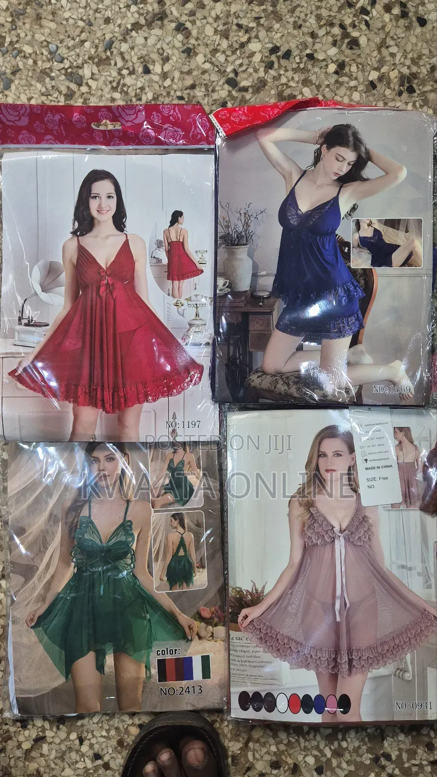 Women Lace Lingerie Babydoll Nightwear Sexy Mesh Sleepwear