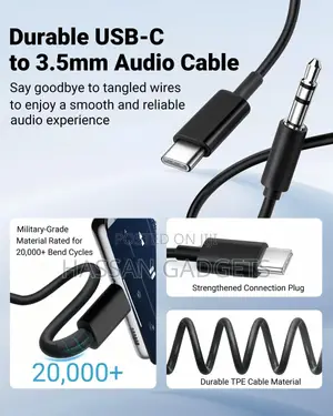 Audio Aux Jack Cable