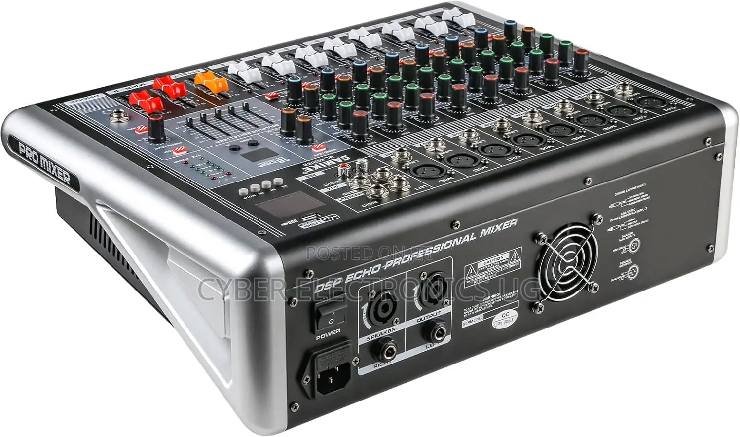 Amp Mixer Audio 8 Channel Power Mixer Amplifier 2
