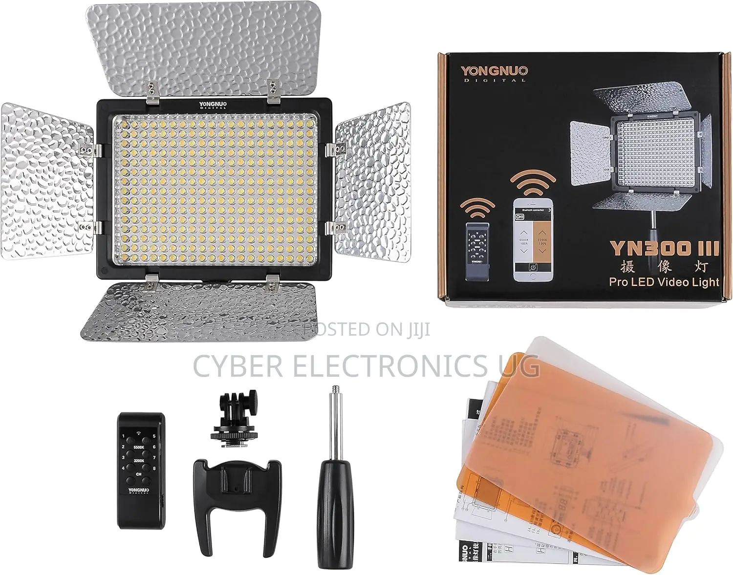 Yn-300 Iii Camera Photo Led Video Light Photography Continuous Lamp