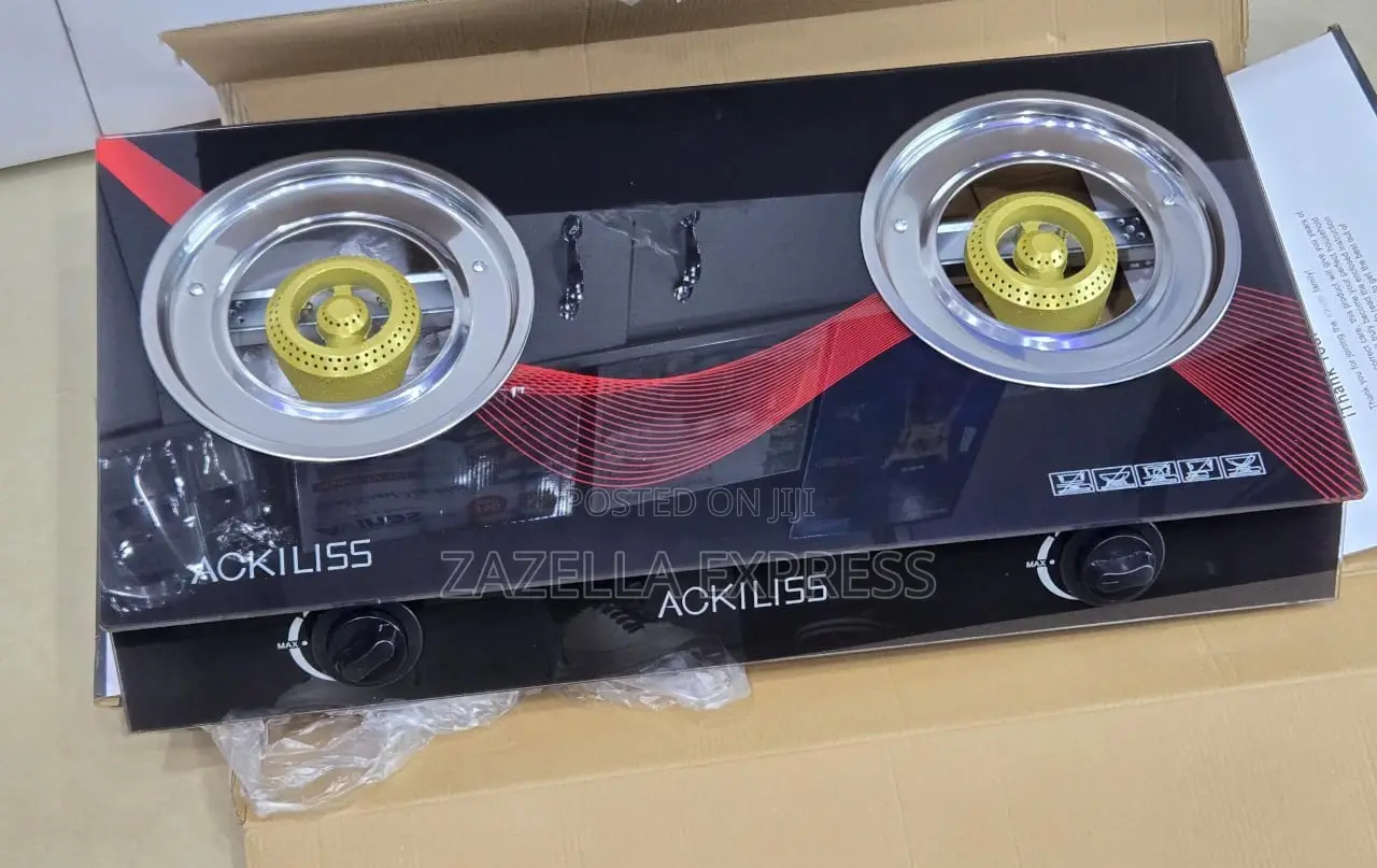 Ackiliss Double Gas Plate,Auto-Ignition