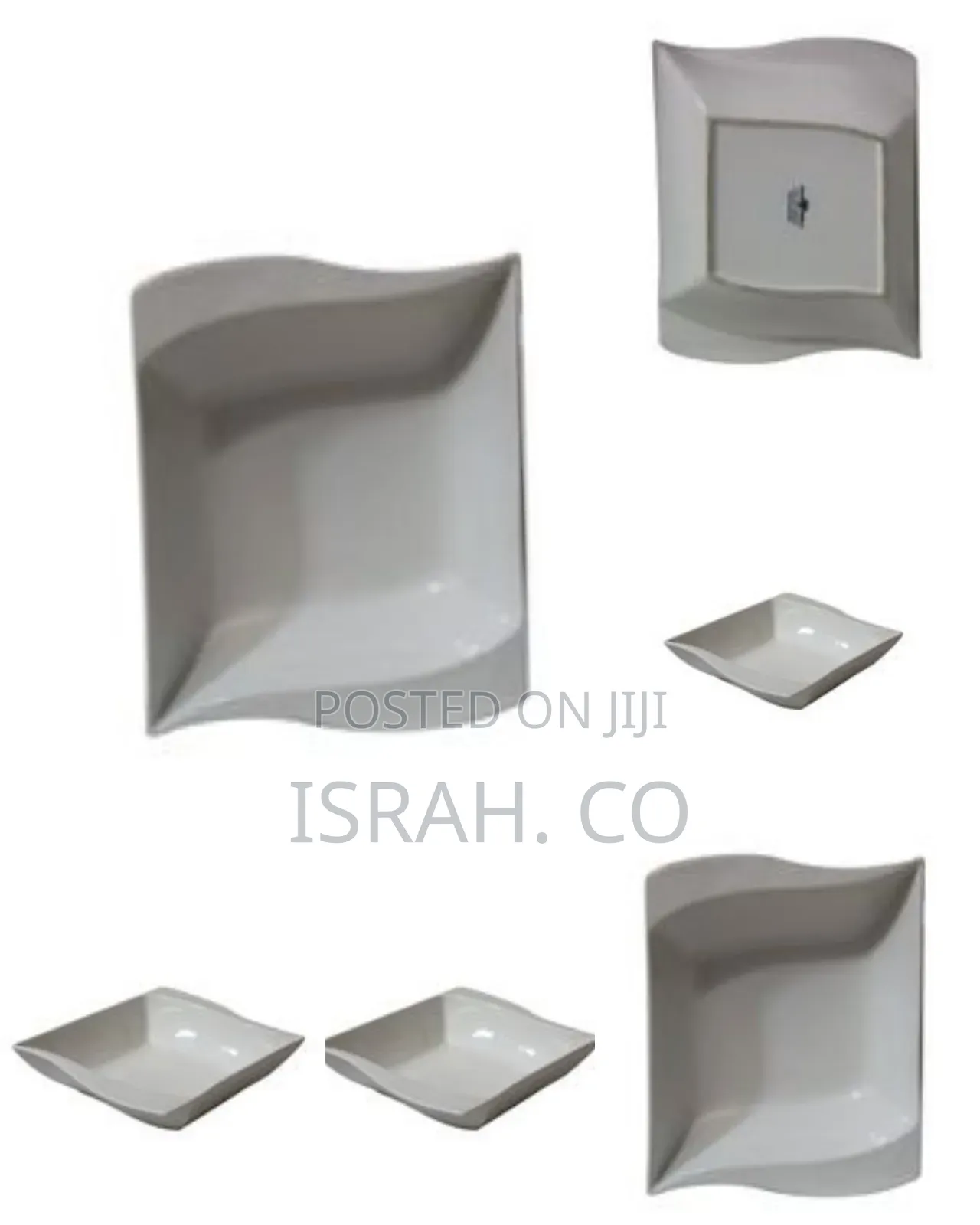 Rectangle Serving /Salad Bowl White