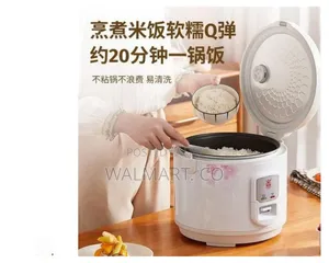 4l Decorative Electric Rice Cooker With Floral Design