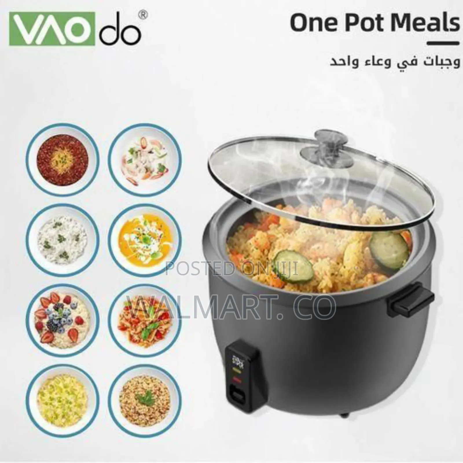 Winning Star Electric Rice Cooker With Glass Lid 6litres