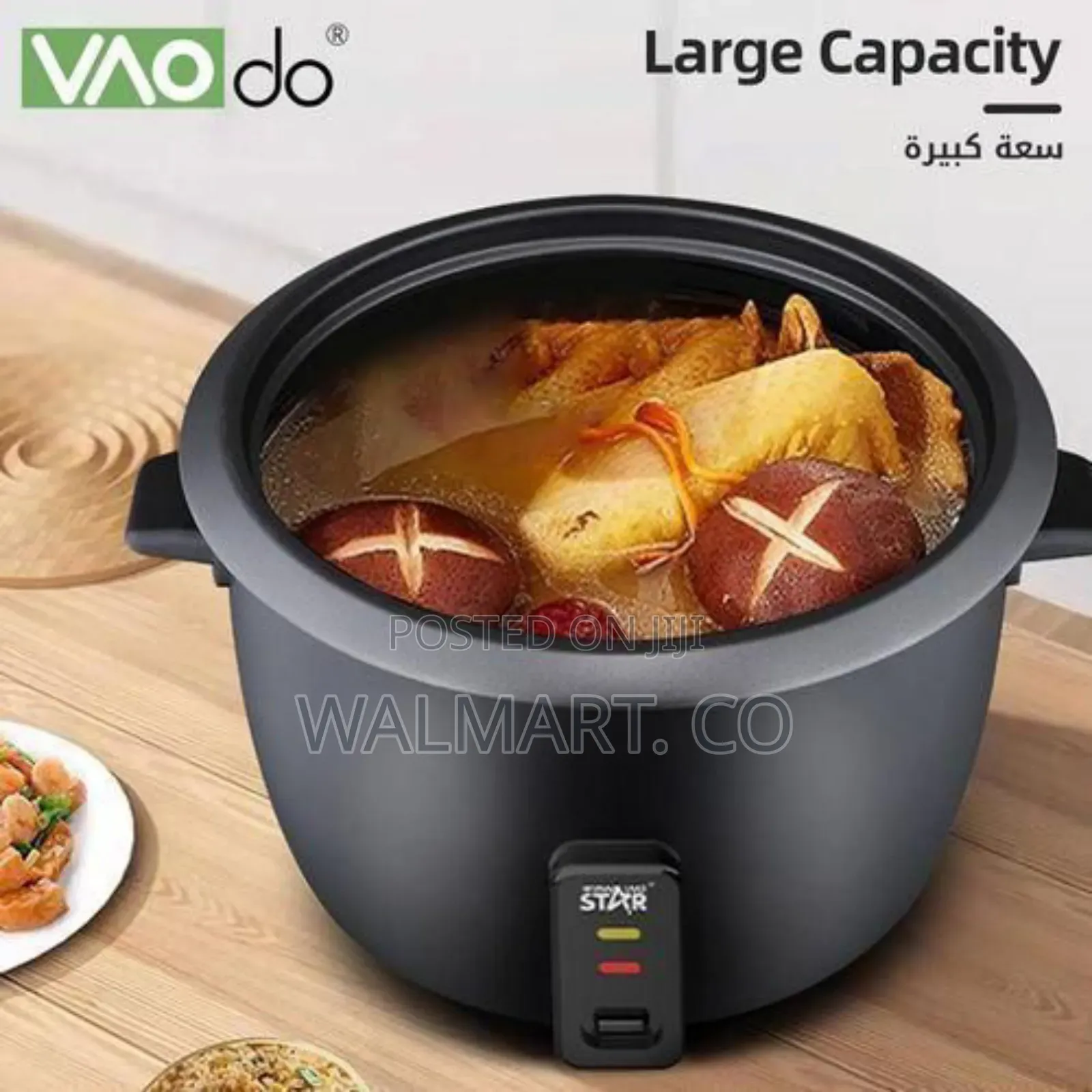 Winning Star Electric Rice Cooker With Glass Lid 6litres