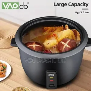 Winning Star Electric Rice Cooker With Glass Lid 6litres