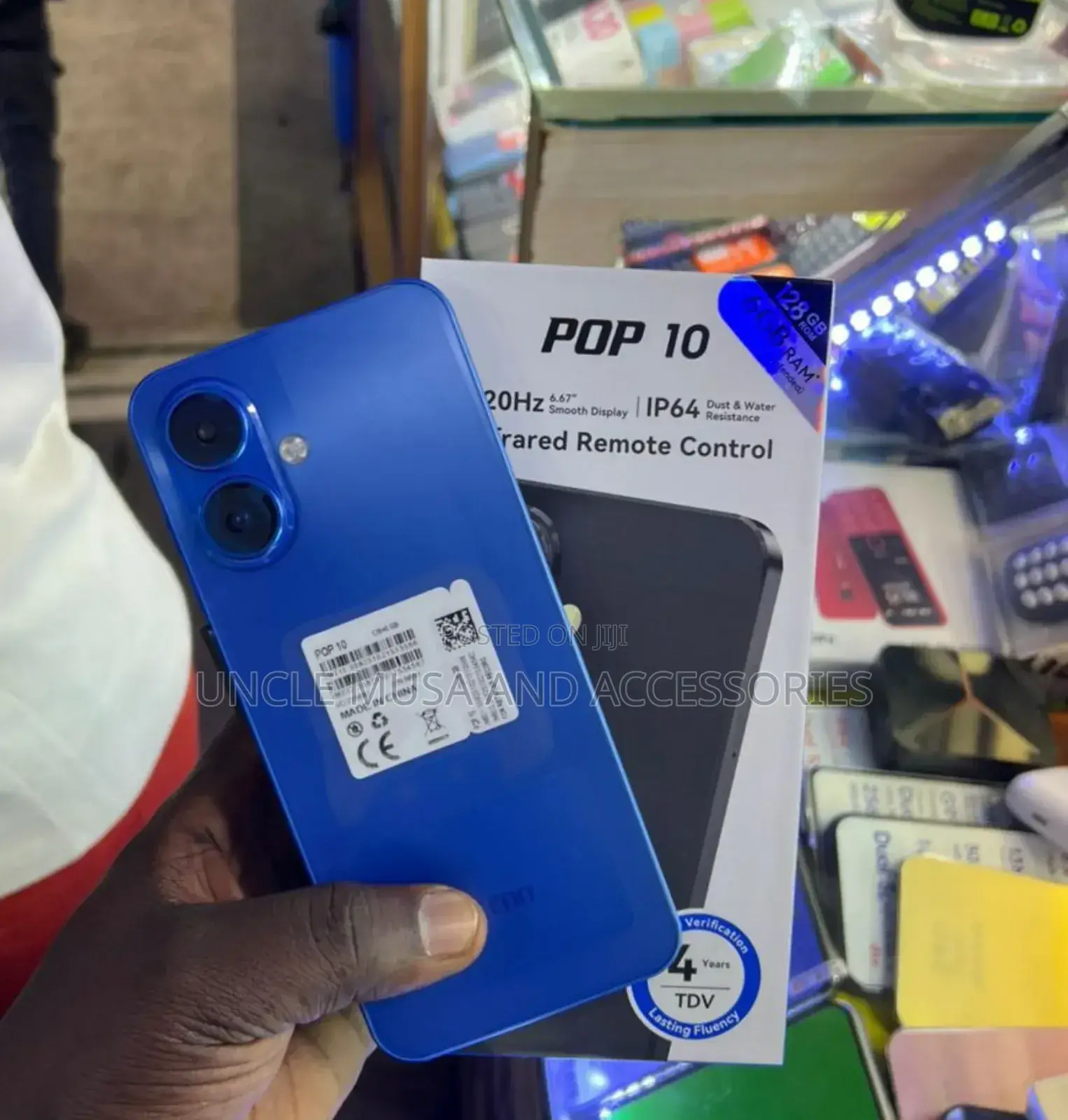 New Tecno Pop 10 128 GB Blue