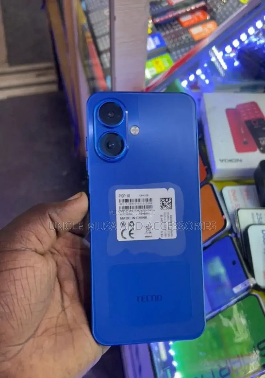 New Tecno Pop 10 128 GB Blue