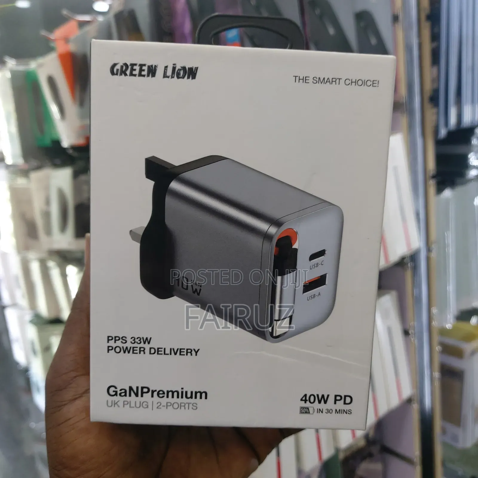 Gan Premium 40w Pd Power Adapter