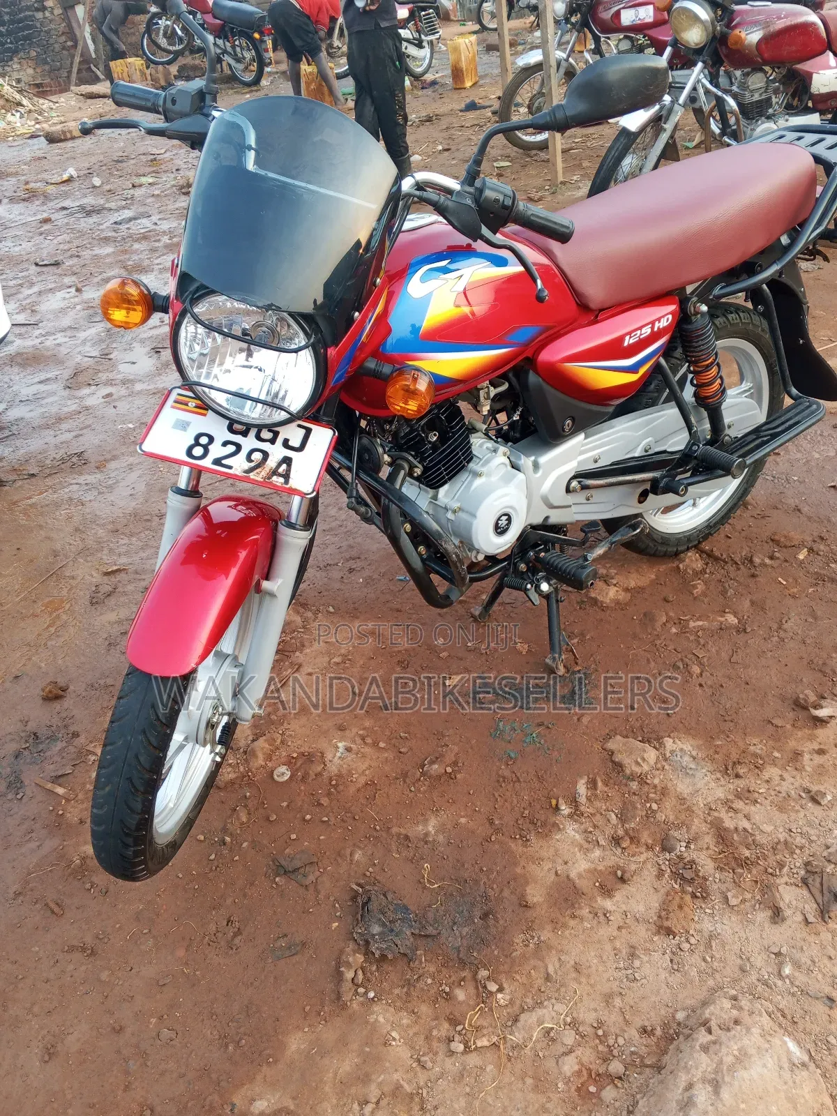 Bajaj Boxer 125 2024 Red