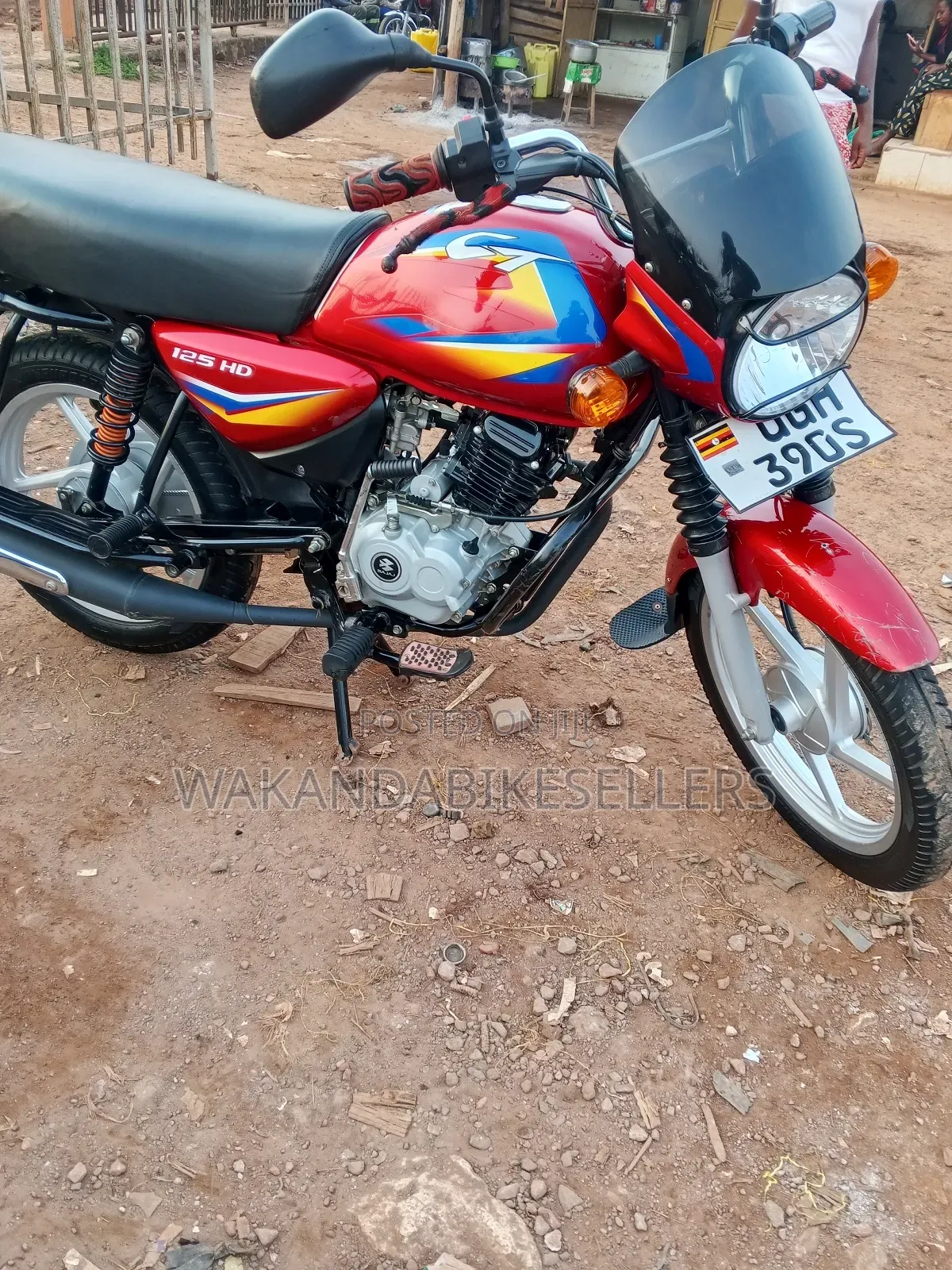 Bajaj Boxer 125 2024 Red