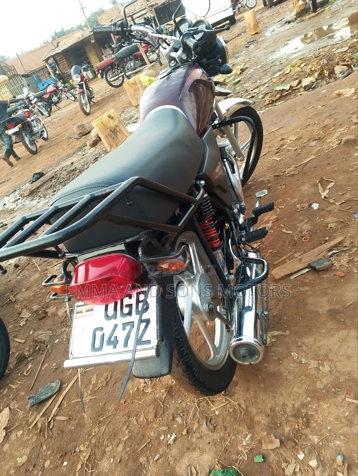 Haojue DK125 2024 Red