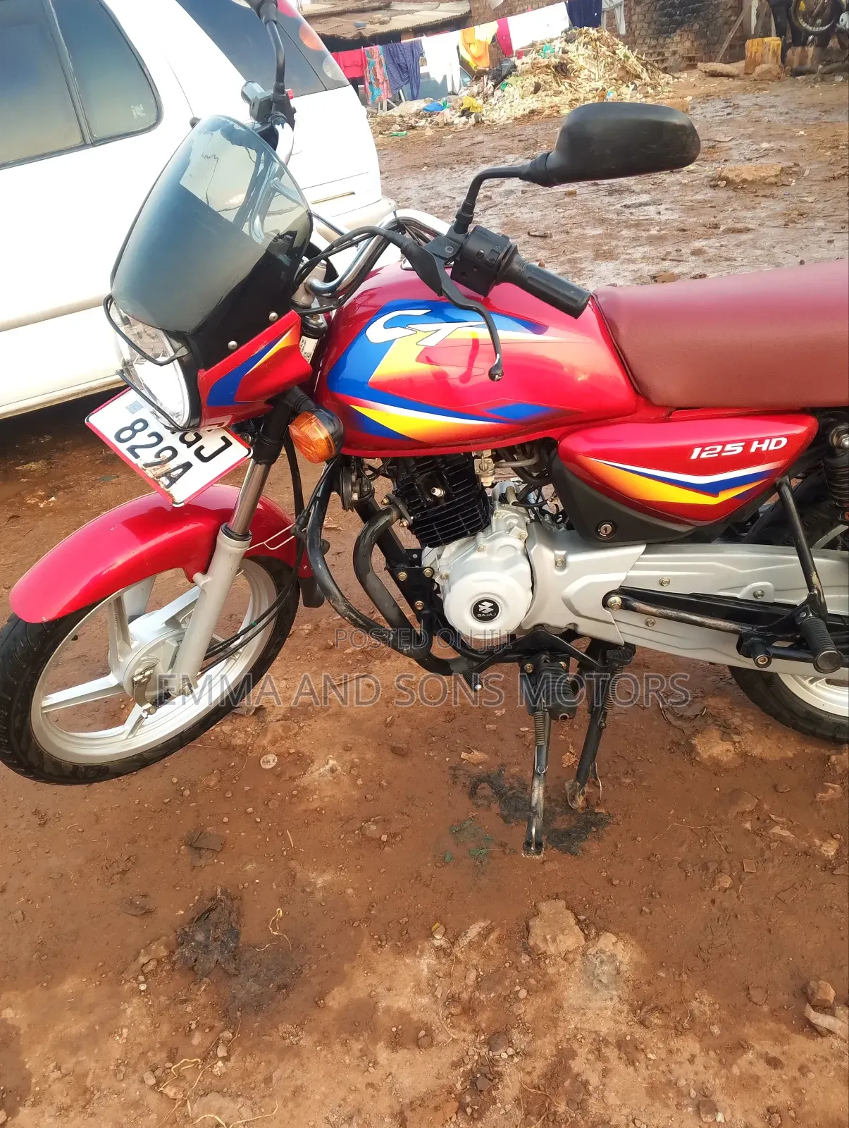 Bajaj Boxer 125 2024 Red