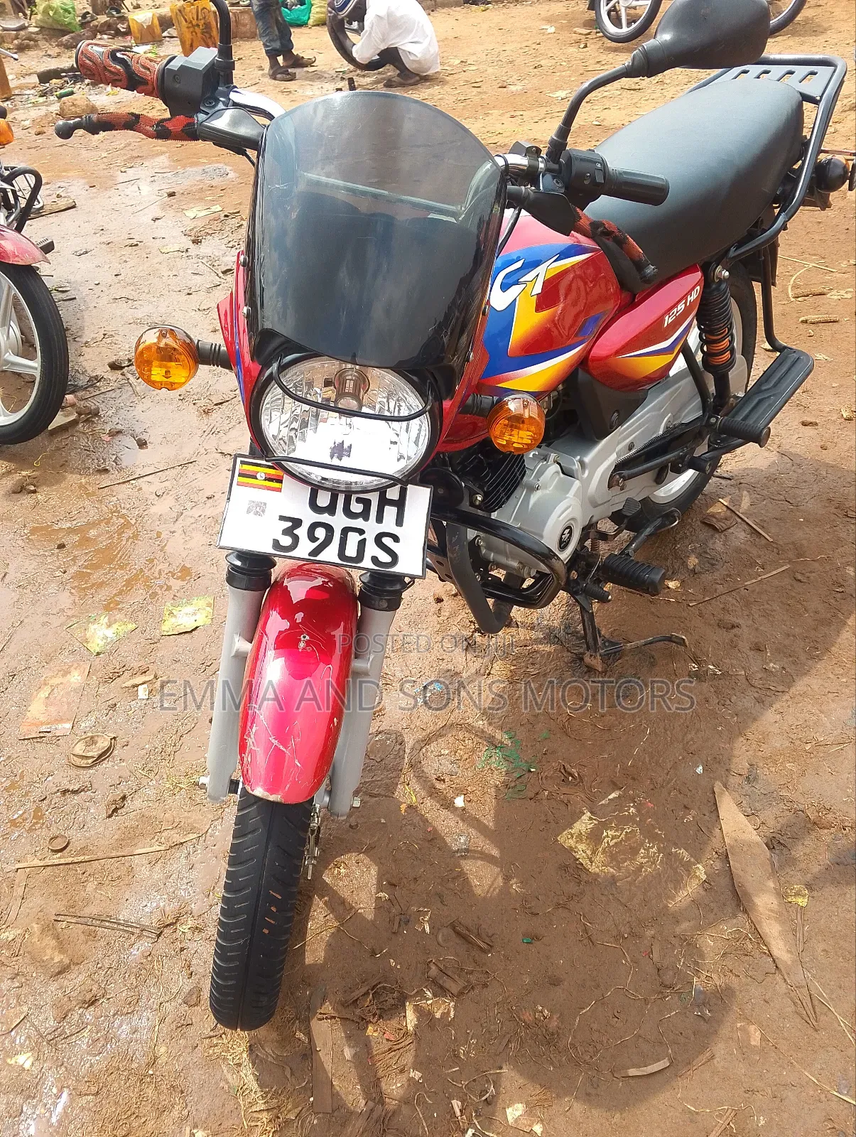 Bajaj Boxer 125 2024 Red