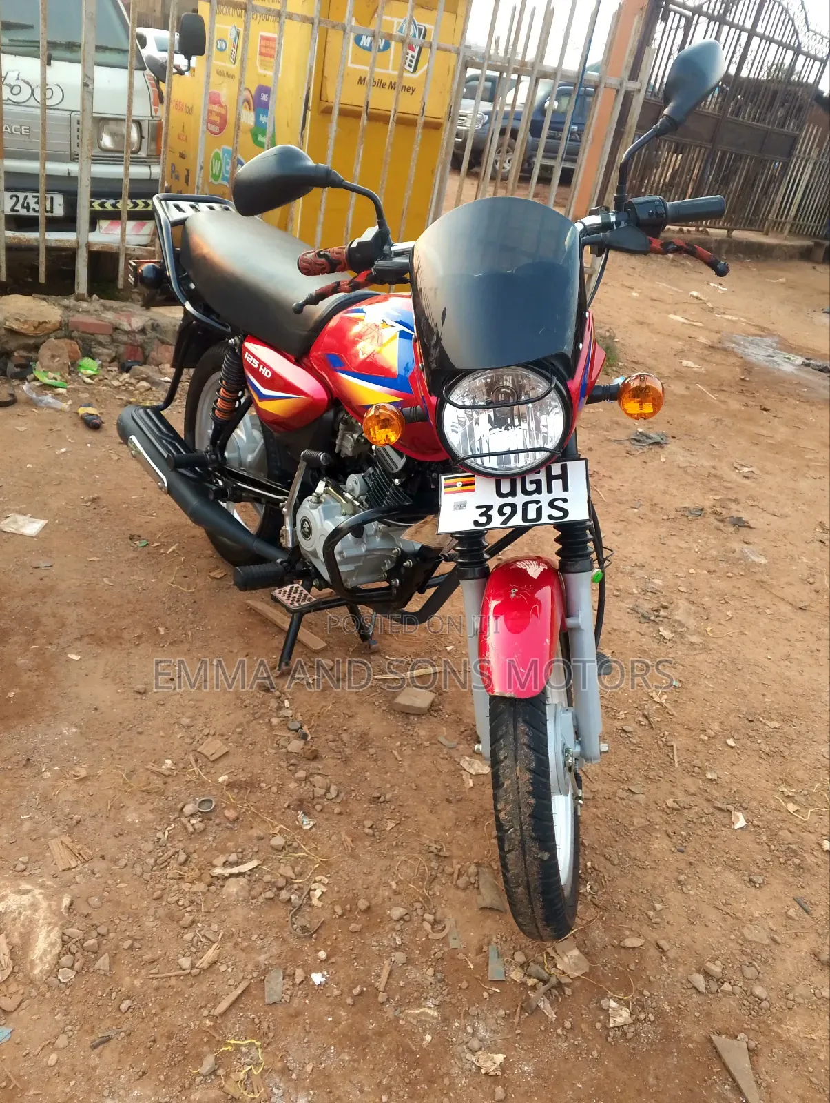 Bajaj Boxer 125 2024 Red