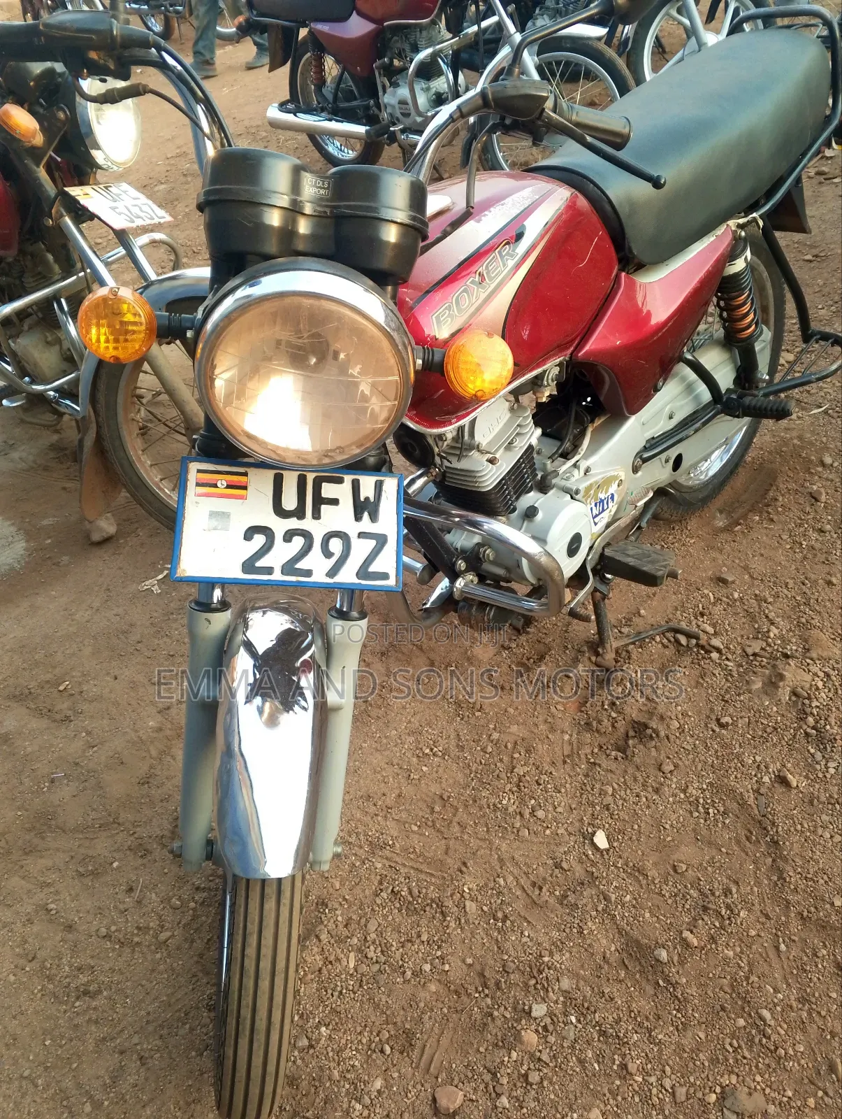 Bajaj Boxer 100 2023 Red